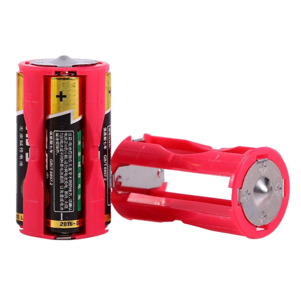 Amazon.com: Mugast AAA to C Battery Parallel Adapter, 3A to C
